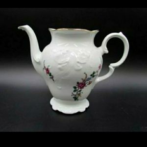 Vintage Large Royal Vienna Porcelain Teapot by Wadel Poland